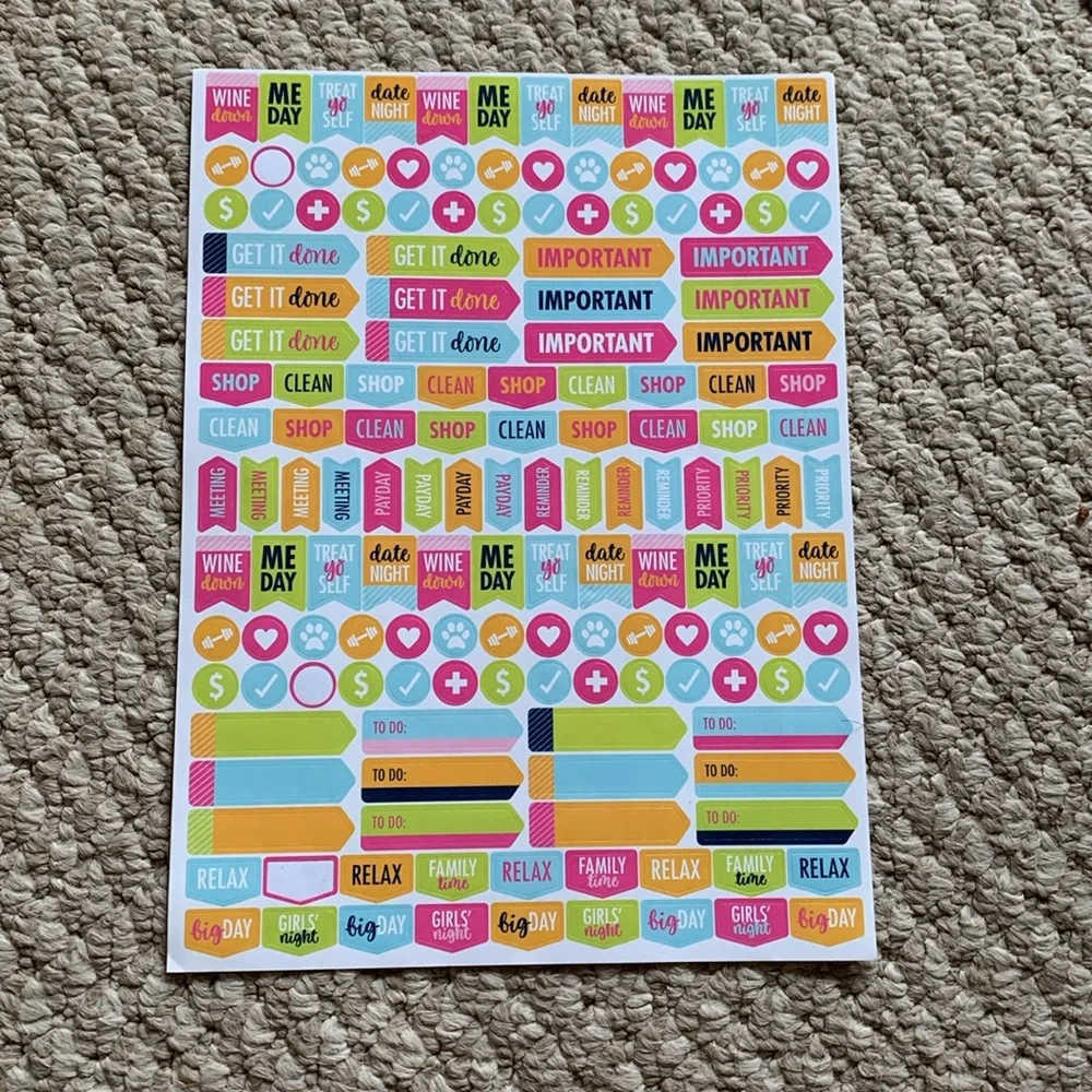 Planner Stickers Set 950+